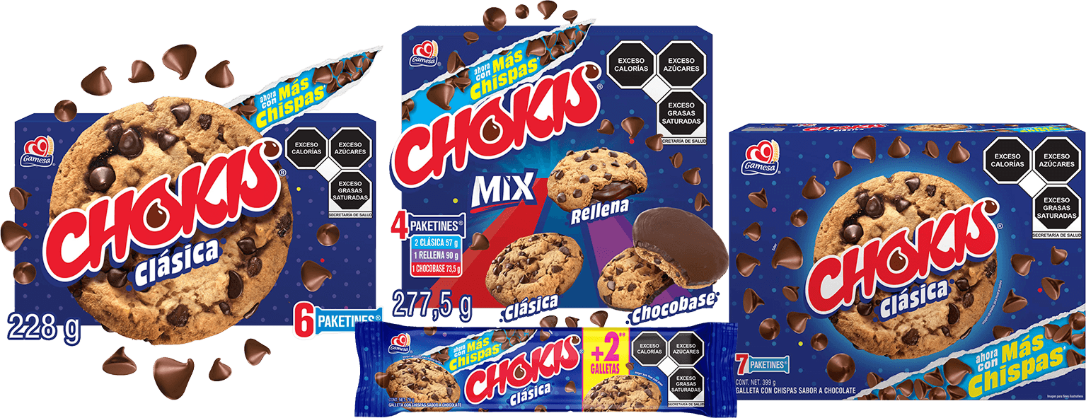 Productos Chokis participantes en la promoción